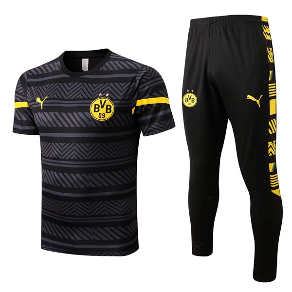Camiseta Borussia Dortmund Conjunto Completo 2022 2023 Gris